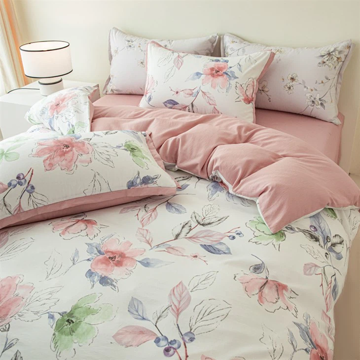 Tencel Printed Four-piece Bedding Set price