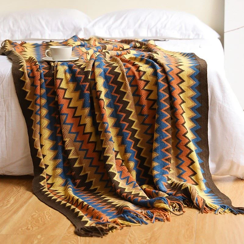 100% Cotton Knitted Blanket factory